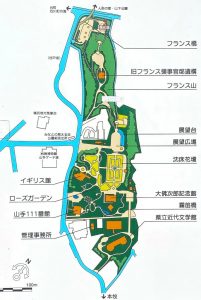 港の見える丘公園マップ