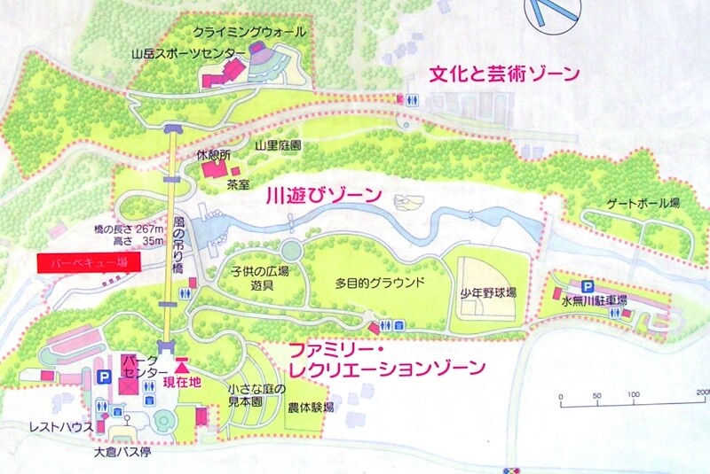 秦野戸川公園マップ
