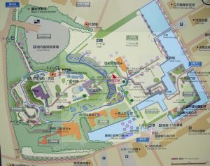 小田原城址公園マップ